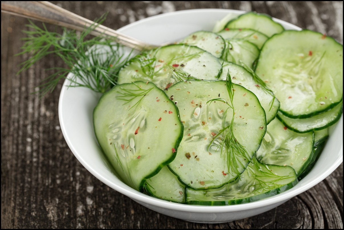 Tasty Recipes with cucumbers