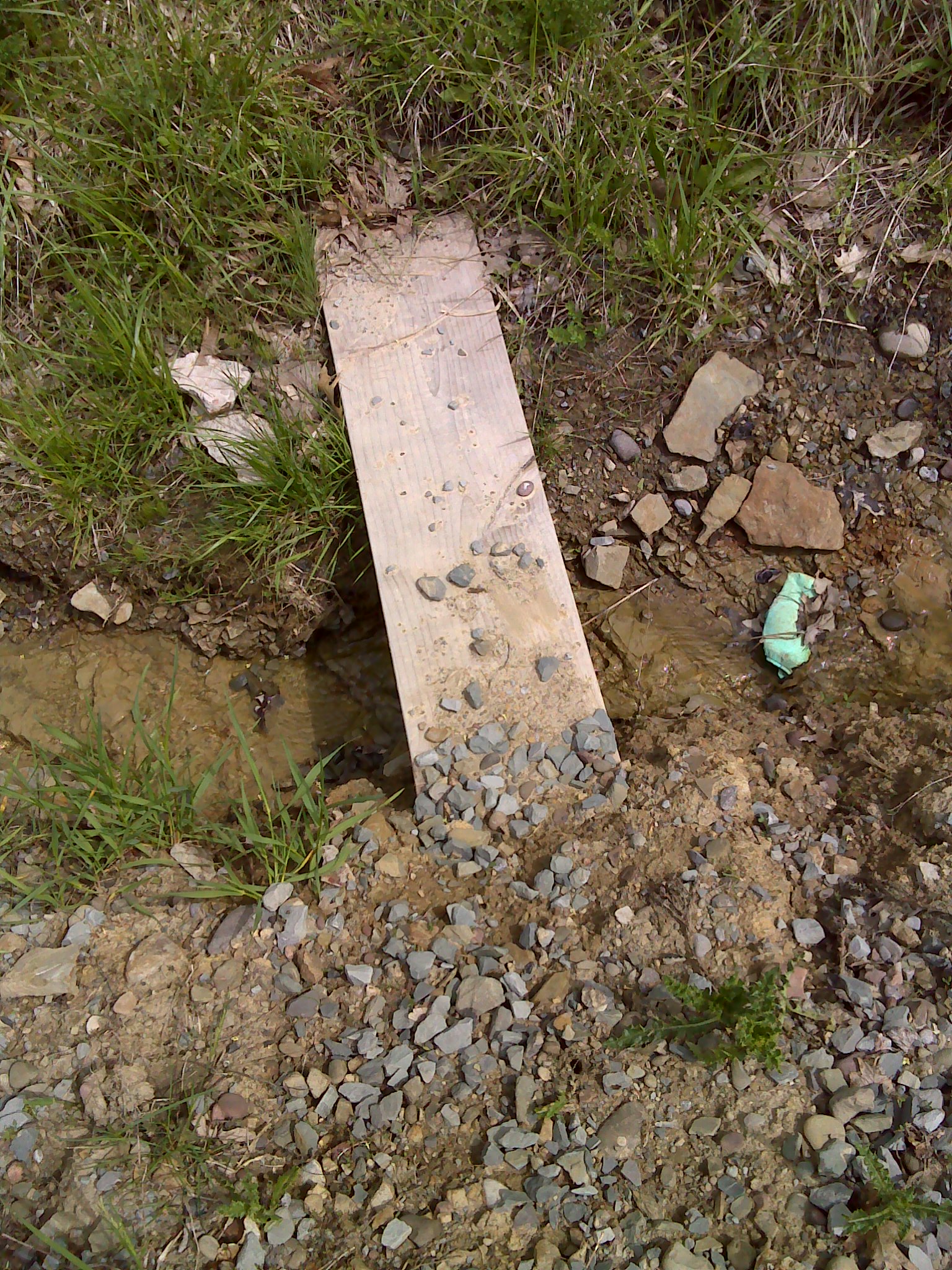 How to Build a Rock Drainage Ditch