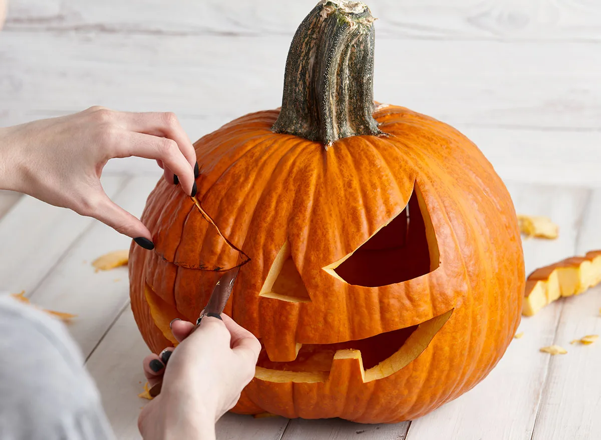 Handle your pumpkin carefully